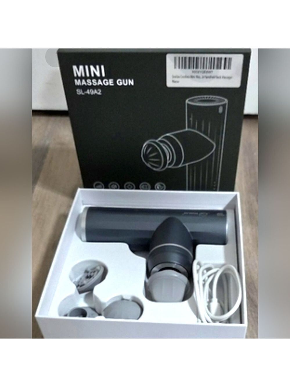 SNAILAX Portable Mini Handheld Muscle Massage Gun - New In Box